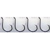 Chemically Sharpened Circle Hooks (size 1/0 - 10/0)
